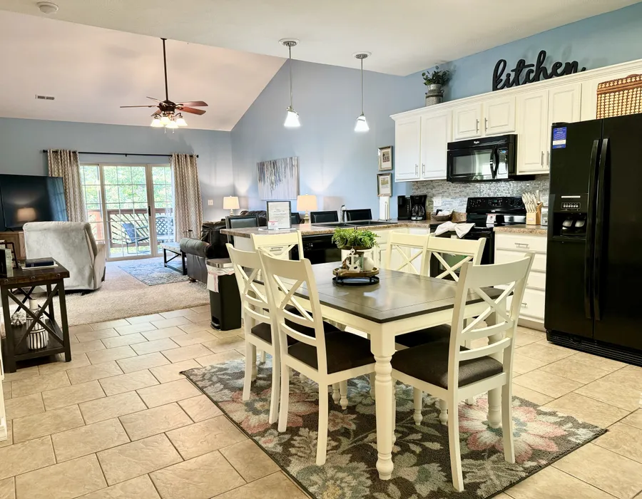 Upper level Condo A-7 with Large Private Balcony
