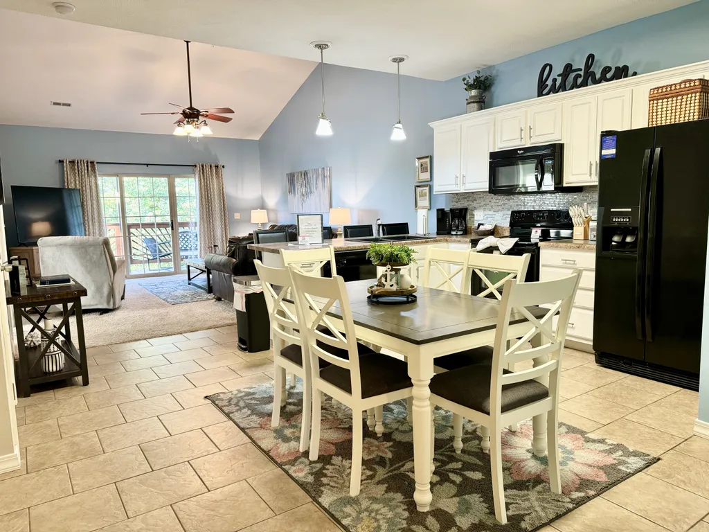 Upper level Condo A-7 with Large Private Balcony