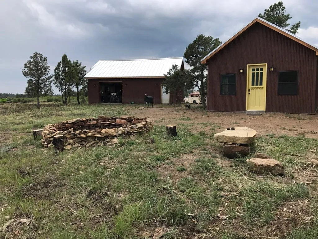Old Raton Pass Base Camp Cabin with Loft Northern New Mexico Mountain Ranch on Colorado Border