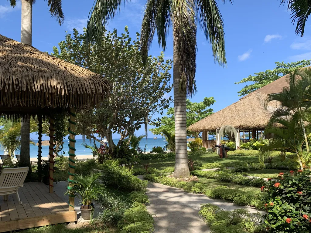 Relax in an Ocean Front Resort in Jamaica Enjoy 7 Miles of White Sand Beach