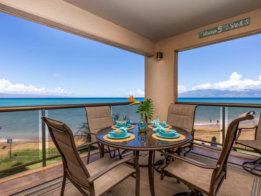 Sands Of Kahana 315 2Bd/2Ba Oceanfront
