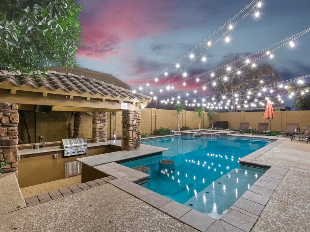 Resort-Style Pool Oasis | Spacious 6BR Gilbert Retreat | Minutes to SanTan &amp; PHX