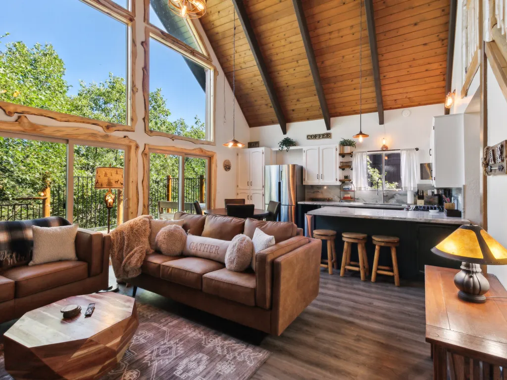 Timeless Traditions Luxury Lake Arrowhead Log Cabin