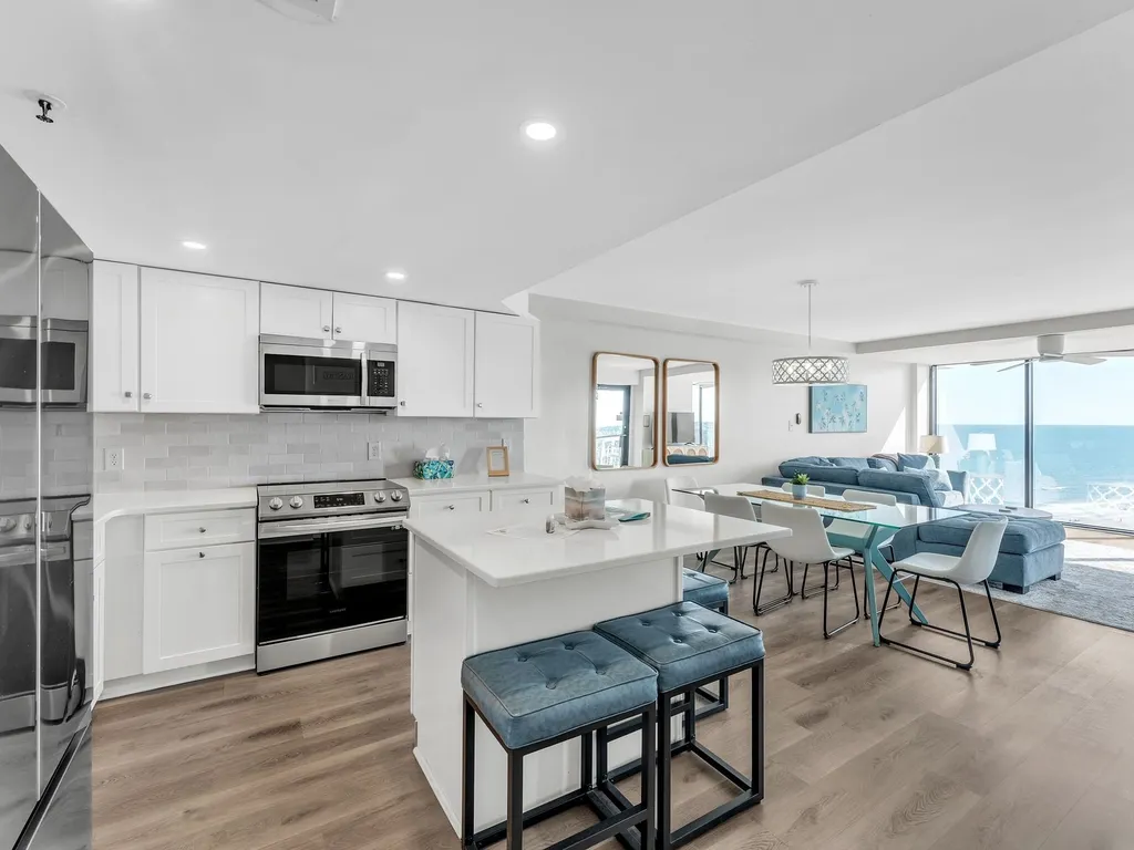 Oceanfront Gem: Pool, Balcony, Modern Touch