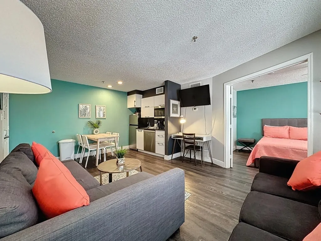 Two bed condo in Parkway Palms Resort 